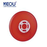 Plafonnier LED moderne KEOU 24W 36W 48W de forme ronde avec télécommande, montage en surface pour la maison, le salon et la chambre à coucher