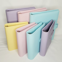 Organisateur en cuir PU avec clip pour les agendas chargés, planificateur à spirales A5 B5 personnalisé avec logo direct d'usine