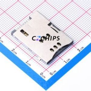 SIM-1005-P8 SIM Card Connector SMD Connector Self-Return Type Mini SIM Card Card Holder 2.2mm - Product Image 1
