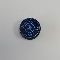 Vente chaude logo personnalisé pointes de queue de billard en gros bleu AD 14mm pointes de piscine en peau de porc SS/S/M/H dureté accessoires de billard