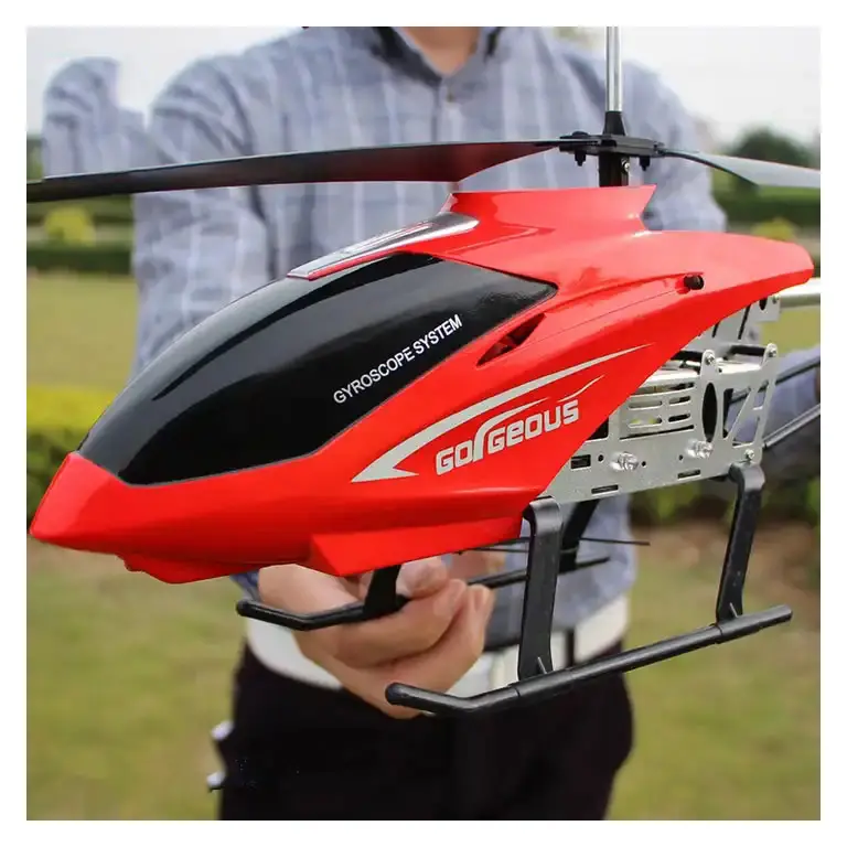 Wholesale 2.4G super large remote control plane kids 3.5CH large helicopter drone toys big size rc helicopter