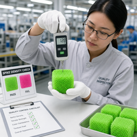 Nouveau jouet anti-stress unique en forme de flocon de neige Caterpillar Venting Snowflake Ball en TPR
