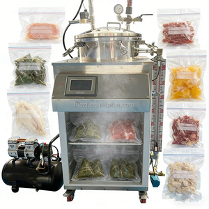 Autoclave Vertical de 100L para Esterilización |   Esterilizador de Alimentos de Acero Inoxidable con Bomba de Agua y Sensores para Chocolate y Conservas - Product Image 1