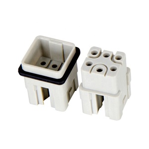 Han una <span class=keywords><strong>serie</strong></span> 4 + PE forma <span class=keywords><strong>macho</strong></span> panel Kit, PG11 rosca nominal 10A, 230-400 V AC - Product Image 1