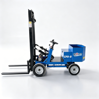800kg Kleiner Elektro-Gabelstapler 0,8 Tonnen Tragbarer Lager-Materialtransportwagen 3m Hubhöhe für Schmalgang-Palettenhebung