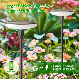 Luci Solari <span class=keywords><strong>da</strong></span> <span class=keywords><strong>Giardino</strong></span> per Esterni, Lampade <span class=keywords><strong>LED</strong></span> a Inserimento nel Terreno per Illuminazione di Casa, Parco e Vialetti - Product Image 5