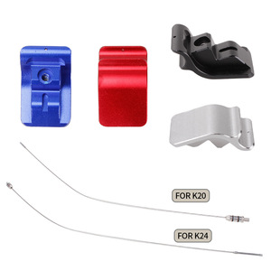 Tubo de aluminio CRASTP para medidor de aceite, pieza de repuesto para motor K20 K24, rojo, azul, plateado, negro - Product Image 5