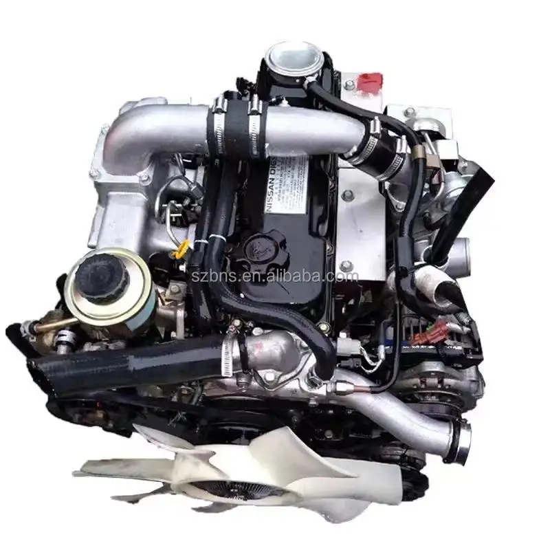 Hot Verkoop Gebruikte Motor Qd32 Qd 32T Td27 Td42 Td 42 T Yd25 Dieselmotor Met Transmissie Voor Nissans Navara D21