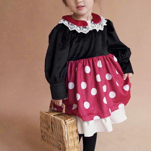 <span class=keywords><strong>Bambina</strong></span> con pois <span class=keywords><strong>Minnie</strong></span> Costume Costume festa di compleanno <span class=keywords><strong>vestito</strong></span> in Tulle con fascia per le bambine - Product Image 4