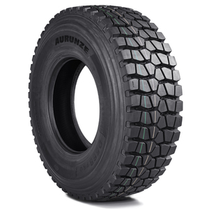 Pneu radial à profil profond Aurunze 13R22.5 D568PRO neuf pour camions à benne basculante, routes non pavées et transport lourd - Product Image 2