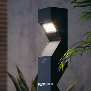 Dualluz Aluminio Exterior Jardín Pasarela Bolardo Luz 100cm IP65 Impermeable LED Entrada y Patio Iluminación - Product Image 3