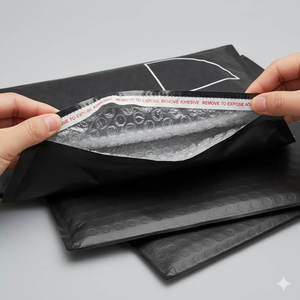 Sobre Acolchado <span class=keywords><strong>de</strong></span> Burbujas <span class=keywords><strong>de</strong></span> Polietileno Reciclado con Logotipo Personalizado, Impermeable, para Envíos <span class=keywords><strong>de</strong></span> Comercio Electrónico - Product Image 5
