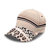 Nueva Gorra de Béisbol de Lona de Seis Paneles Curvada, Elegante y Personalizable, con Estampado Animal, Ajustable, Unisex, con Transferencia Térmica