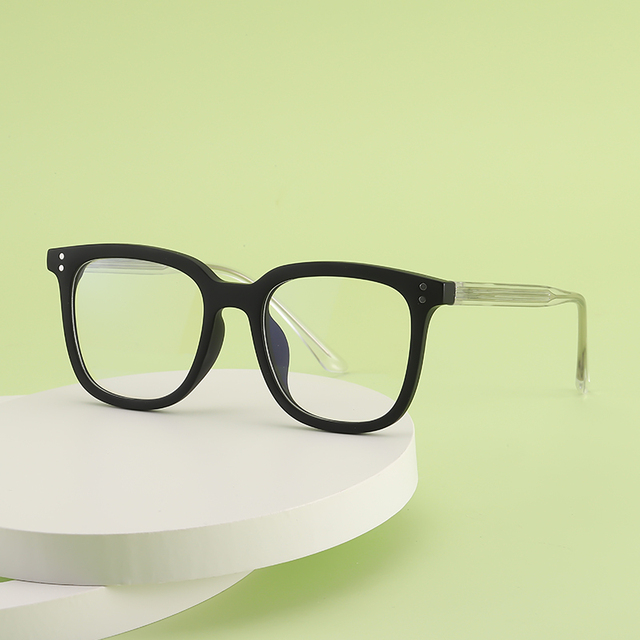 New Trend Square Frames Glasses Optical Eyewear Anti Blue Light Eye Acetate Glasses Woman Men