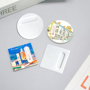 Factory Wholesale Stamps <strong>Fridge</strong> <strong>Magnet</strong> Souvenir UV Customized Blank Transfer Ceramic <strong>Fridge</strong> <strong>Magnet</strong> - Product Image 3