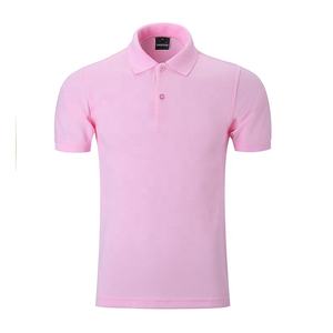 T-shirt polo design 100% avec perles épaisses revers de couleur unie T-shirt polo surdimensionné de haute qualité pour hommes broderie personnalisée à la mode - Product Image 6