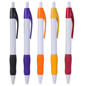 Geri çekilebilir renkli tükenmez kalem ucuz tükenmez kalem özel tükenmez kalem
