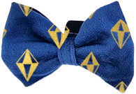 OKKPETSデザイナー調整可能犬用ハーネスカスタムベルベットペットハーネス & リーシュセット金箔プリント - Product Image 4