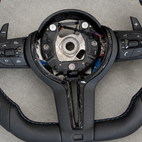   Volant en cuir personnalisé M Sport pour F10 F30 E90 F20 F22 F32 F36 M3 M4 M5 X5 X6, amélioration de l'intérieur de la voiture