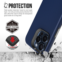 Pour iPhone 16 Pro Max 15 14 Plus 13 12 Mini 11 Pro XR XS Heavy Duty Hard Back Robuste Premium Antichoc Protecteur Housse