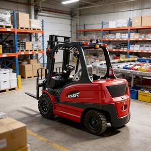 Heli Forklift 2 Ton 3 Ton 5 Ton Yeni Enerji Elektrikli Forklift AC Motorlu Montacargas Satılık - Product Image 2