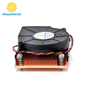 Welllsunfan <span class=keywords><strong>CPU</strong></span> làm mát mát Quạt hướng trục ổ cắm màu đen <span class=keywords><strong>775</strong></span> 1155 1156 2011 PWM điều khiển tốc độ 12V đánh giá điện áp <span class=keywords><strong>CPU</strong></span> tản nhiệt mát - Product Image 3