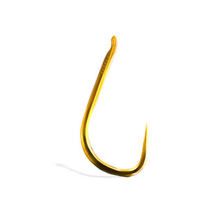 เบ็ดตก<span class=keywords><strong>ปลา</strong></span>เหล็กกล้าคาร์บอนสูงแบบไม่มีเงี่ยง พร้อมปลอกทองพรีเมียม สำหรับ<span class=keywords><strong>ปลา</strong></span>คาร์พขนาดเล็ก <span class=keywords><strong>ปลา</strong></span><span class=keywords><strong>ไหล</strong></span> และปลาปากเล็ก - Product Image 3