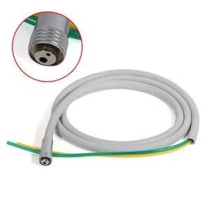 ¡Gran venta! Conector de tubo de manguera de tubo de silicona Dental para pieza de mano de alta velocidad y baja 2 orificios T2 - Product Image 1