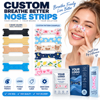Bandes nasales pour le ronflement et la congestion, bande nasale en tissu doux pour une meilleure circulation d'air pendant le sommeil, vente en gros