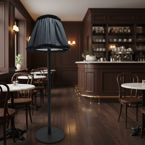 Lampe solaire LED d'extérieur moderne avec télécommande, lampe de sol à changement de couleur pour jardin, corps en fer, alimentation par batterie - Product Image 5