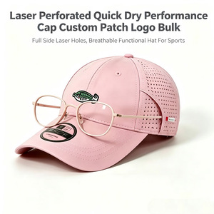 Gorra Deportiva Perforada OEM ODM con Soporte para Lentes de Sol, Ranura Lateral para Gafas, Secado Rápido, Ligera, para Correr al Aire Libre, Béisbol - Product Image 1