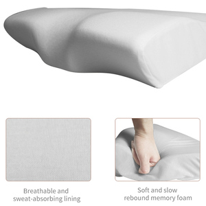Almohada de cama de espuma viscoelástica para dormir médica ergonómica tamaño <span class=keywords><strong>King</strong></span> Queen 100% poliéster 60 cuello <span class=keywords><strong>FA</strong></span> cóncavo logotipo personalizado aceptado 1-1,5Kg - Product Image 4