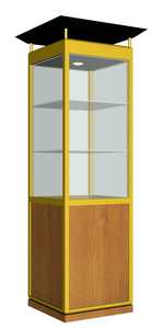 Cremalheira de exposição industrial do produto do perfil de alumínio/mostra para a loja, brinquedos, cabine do esquema de Shell - Product Image 4