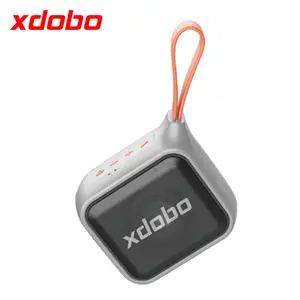 xdobo新款创意方形迷你便携式无线蓝牙扬声器户外低音炮12w扬声器