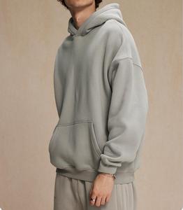 2025 automne/hiver nouveau lâche en peluche mode hommes à capuche surdimensionné mode hommes sweat - Product Image 1