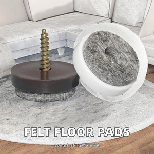 Coussinets en feutre en <span class=keywords><strong>plastique</strong></span> à visser pour la protection des pieds <span class=keywords><strong>de</strong></span> <span class=keywords><strong>chaise</strong></span> Planeurs <span class=keywords><strong>de</strong></span> plancher en bois dur pour meubles Curseur <span class=keywords><strong>de</strong></span> protection des pieds <span class=keywords><strong>de</strong></span> <span class=keywords><strong>chaise</strong></span> - Product Image 2