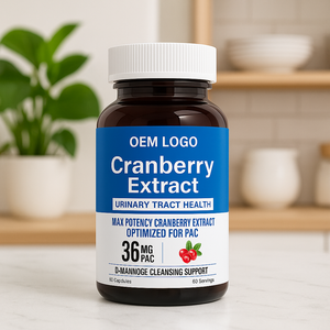Cápsulas de Concentrado de Arándano de Alta Potencia, Extracto de Arándano con D-Manosa, Cápsulas Blandas con Etiqueta Privada, Suplemento Dietético - Product Image 3