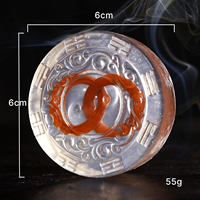 Savon artisanal Feng Shui Bagua, rituel de purification énergétique, savon spirituel pour la chance, la protection et la purification de l'aura