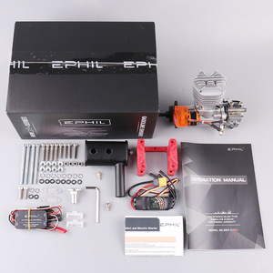 Motor de Gasolina EPHIL XG-20cc-S PRO de 20cc, Monocilíndrico, con Escape Lateral, para Aviones RC de Ala Fija, Uso en Exteriores, Nivel Experto - Product Image 2