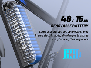 จักรยานไฟฟ้า DUOTTS C29 Pro Road E Bike 48V 15AH แบตเตอรี่ลิเธียม จักรยานเสือภูเขาไฟฟ้าความเร็วสูง จักรยานไฟฟ้าในเมืองสำหรับผู้ใหญ่ C29 Bicyc จากคลังสินค้าสหราชอาณาจักรและสหภาพยุโรป - Product Image 4