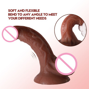Dildo Realista de Silicona Líquida Suave, Consoladores Anales de Pene Grande, Juguetes Sexuales para Adultos, Fetiche Gay, Masturbador - Product Image 5