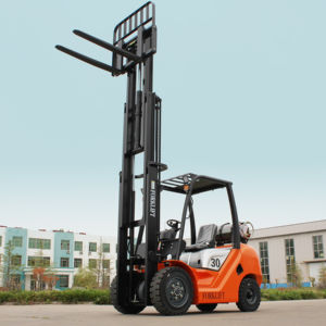 Montacargas HELI de 3 Toneladas con Motor Japonés Nissan K25, Posición de Horquilla Elevadora, Montacargas para Trabajo Pesado, Equipo de Manejo de Materiales - Product Image 1