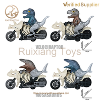 Nouveau design de jouet de moto T-Rex en plastique véhicule animal inertiel jouet pour garçons enfants modèle de voiture camion jouet