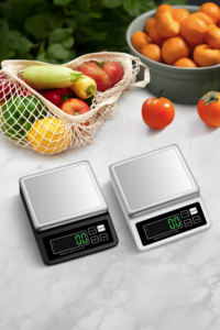 Digitale große 10Kg/15Kg*1G Backwaren-Edelstahl-Multifunktions-elektronische wasserdichte Küchenwaage - Product Image 2