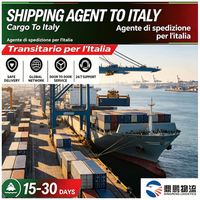 Coût de transport maritime en conteneur vers le port d'La Spezia en Italie, livraison exportateur, coupure de commande disponible le week-end