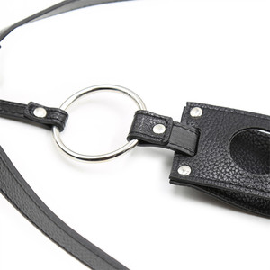 Новинка 2022 года: кожаные анальные пробки и двусторонний носимый дилдо с ремнем-страпоном для женщин и лесбиянок - Product Image 6