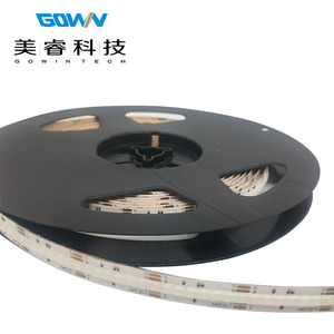Tira de <span class=keywords><strong>LED</strong></span> Cob RGB de alta densidad de 10MM multicolor DC12V 24V 840led/M controlada por aplicación para PCB - Product Image 3