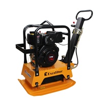Excalibur Compacteur de poche réversible à prix raisonnable Compacteur à plaque hydraulique vibrant pour le compactage du sol