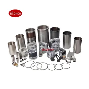 Kit perbaikan suku cadang mesin Kit Liner piston Kit perbaikan untuk Kubota V2206 V3700 V1505 V2403 V1305 V3300 V3800