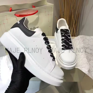 <span class=keywords><strong>Zapatillas</strong></span> de Diseñador de Cuero Genuino de Alta Calidad, Unisex, Marca MC de Lujo, Personalizadas en Blanco, para Hombre y Mujer - Product Image 6
